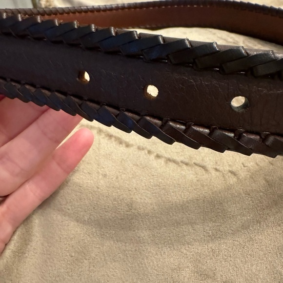 EUC! Mezlan Leather Belt Made in Spain, sz 38 - Picture 6 of 13